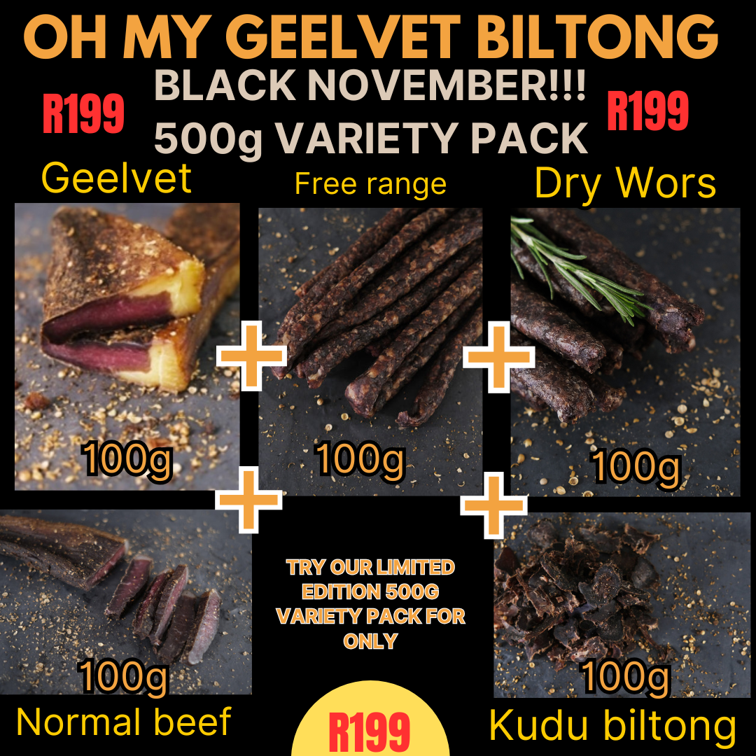 OMG Biltong Variety Pack