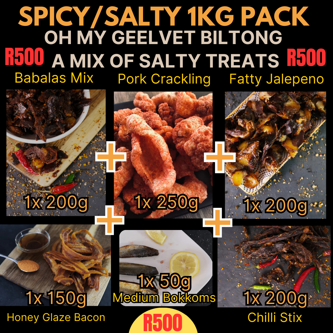 1Kg Salty/Spicy Variety Pack