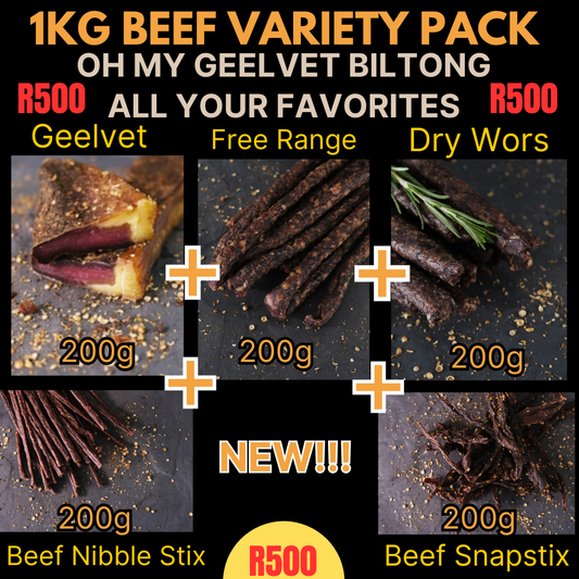 1Kg Beef Variety Pack