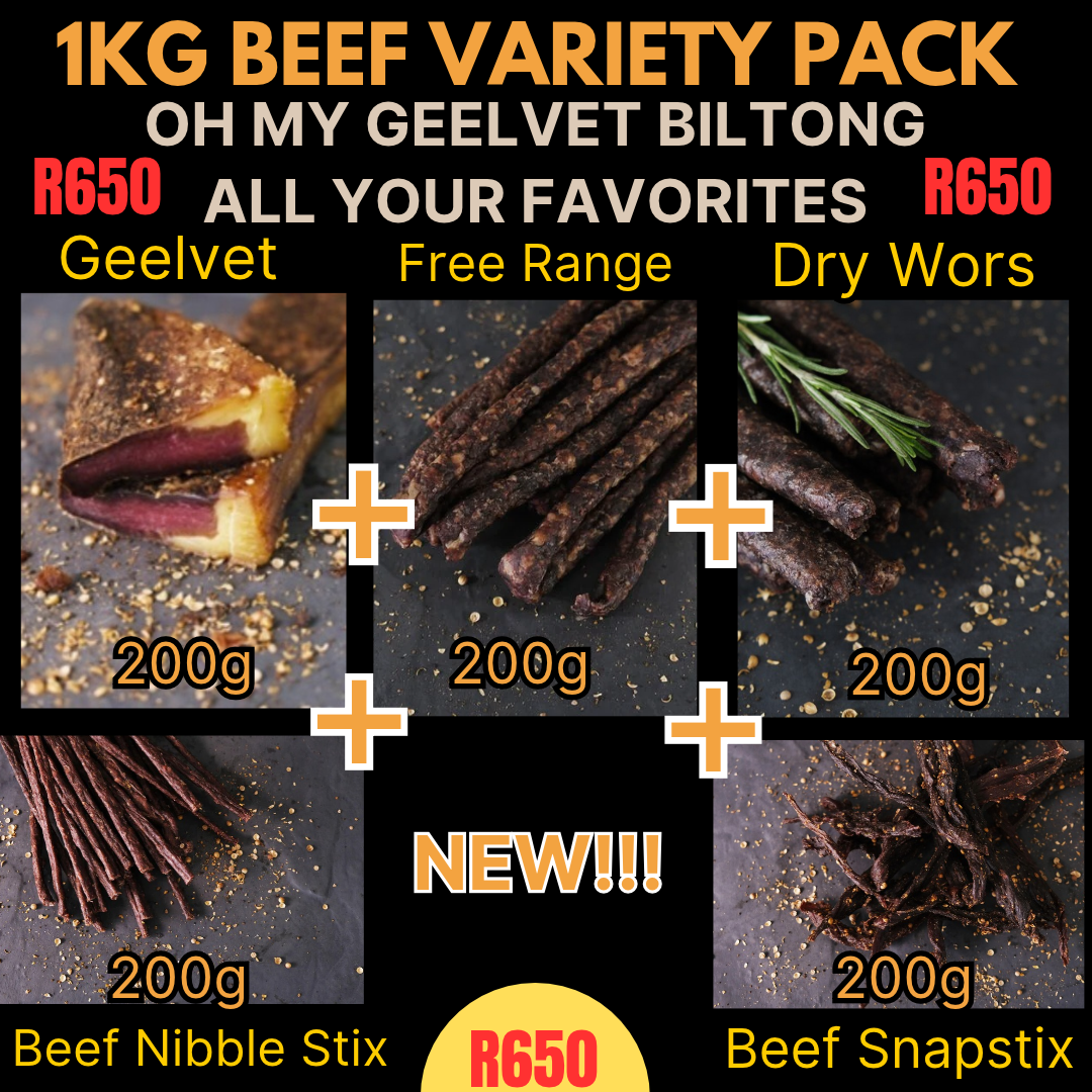 1Kg Beef Variety Pack