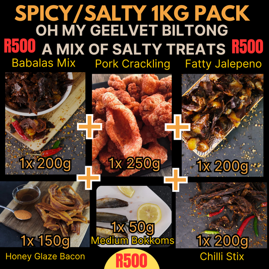 1Kg Salty/Spicy Variety Pack